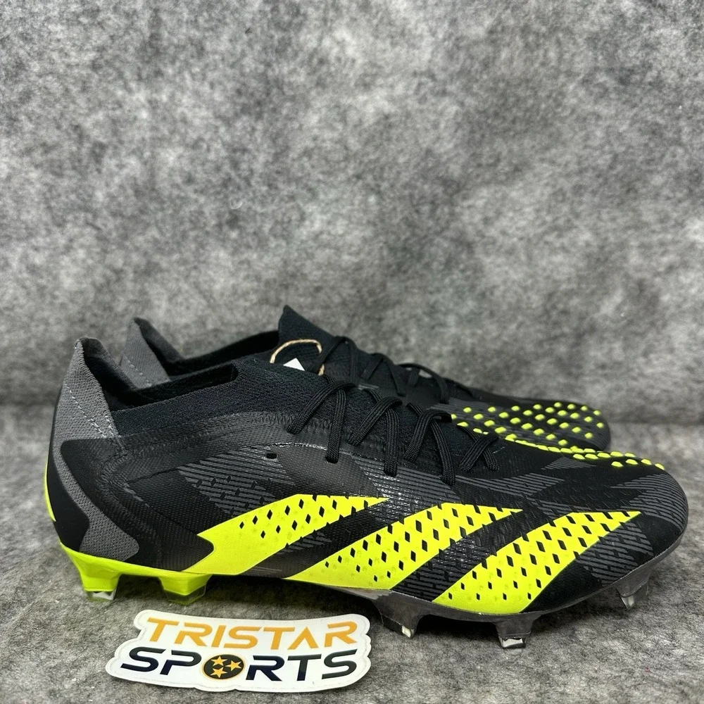 Adidas Predator Accuracy .1 FG Soccer Cleats Mens Size 7 Black Green IG0782